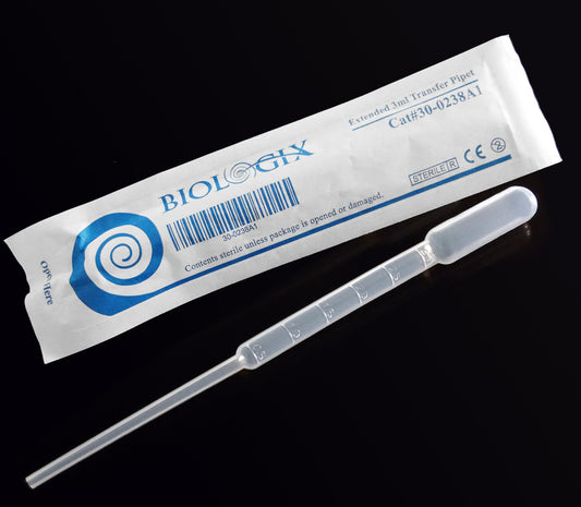 3ML TRANSFER PIPETTE, STERILE, EXTENDED LENGTH