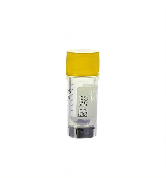 TRICODED CRYOVIAL, 0.5ML,YELLOW