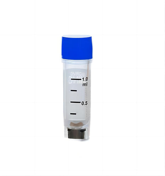 TRICODED CRYOVIAL, 1.0ML,BLUE