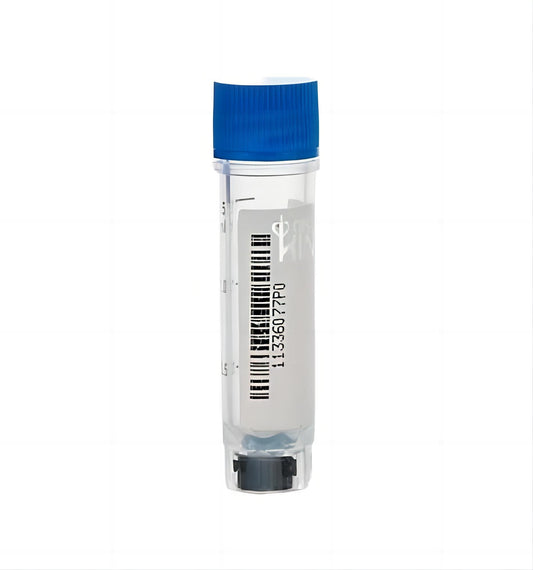 TRICODED CRYOVIAL, 1.5ML,BLUE