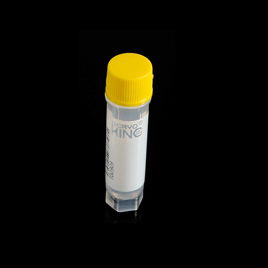 TRICODED CRYOVIAL, 1.5ML,YELLOW