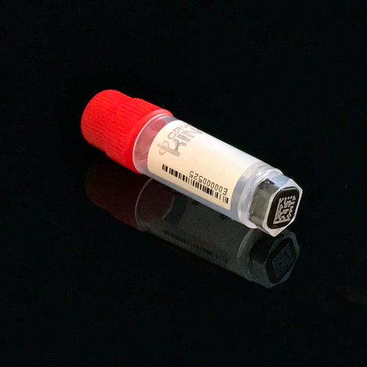 TRICODED CRYOVIAL, 2.0ML,RED