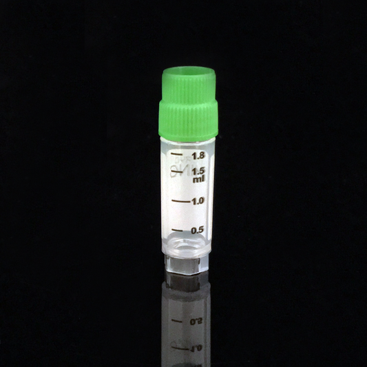 TRICODED CRYOVIAL, 2.0ML,GREEN