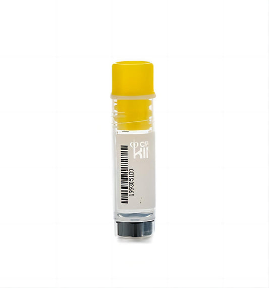 TRICODED CRYOVIAL, INTERNAL THREAD, 2.0ML,YELLOW